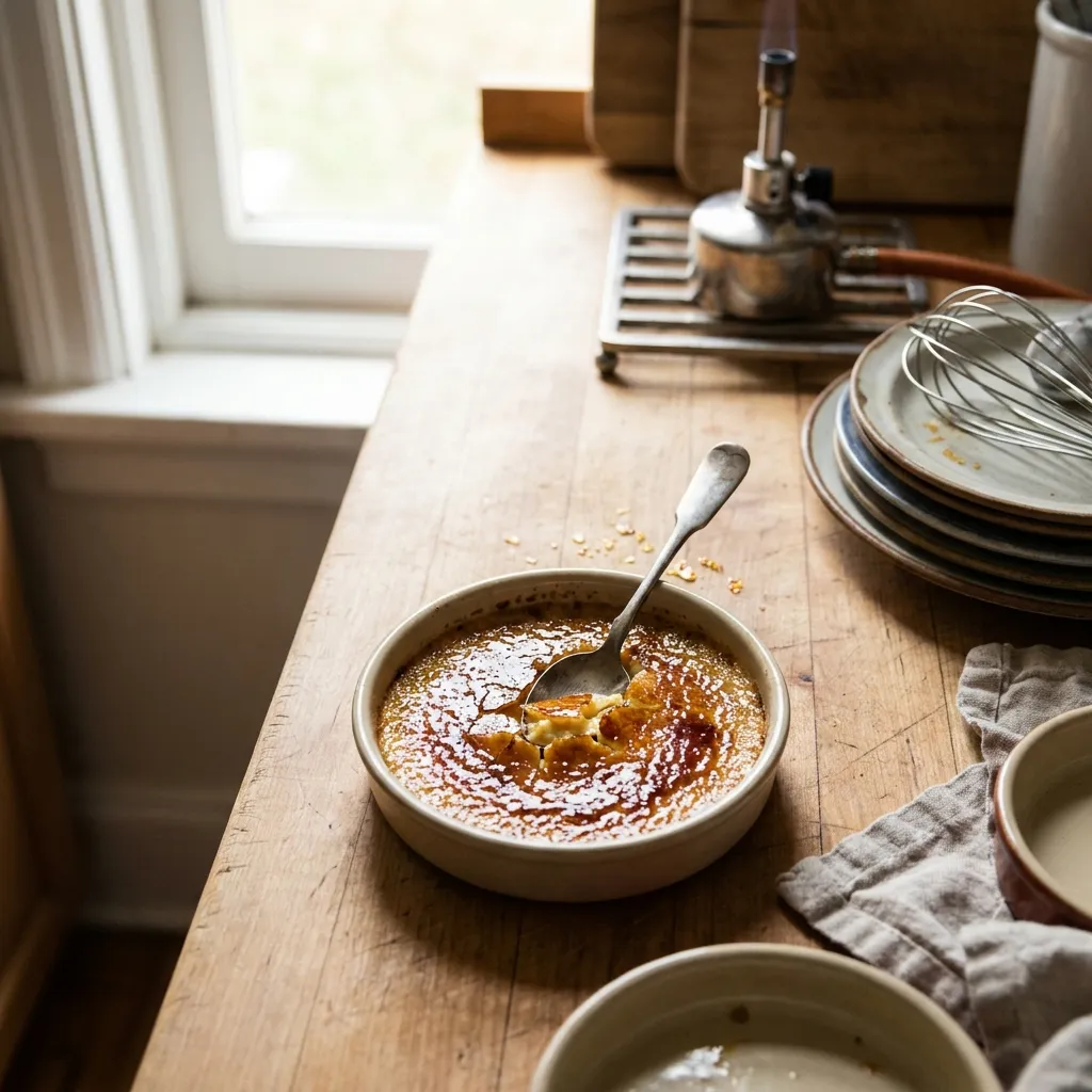 Crème brûlée mit Tonkabohne