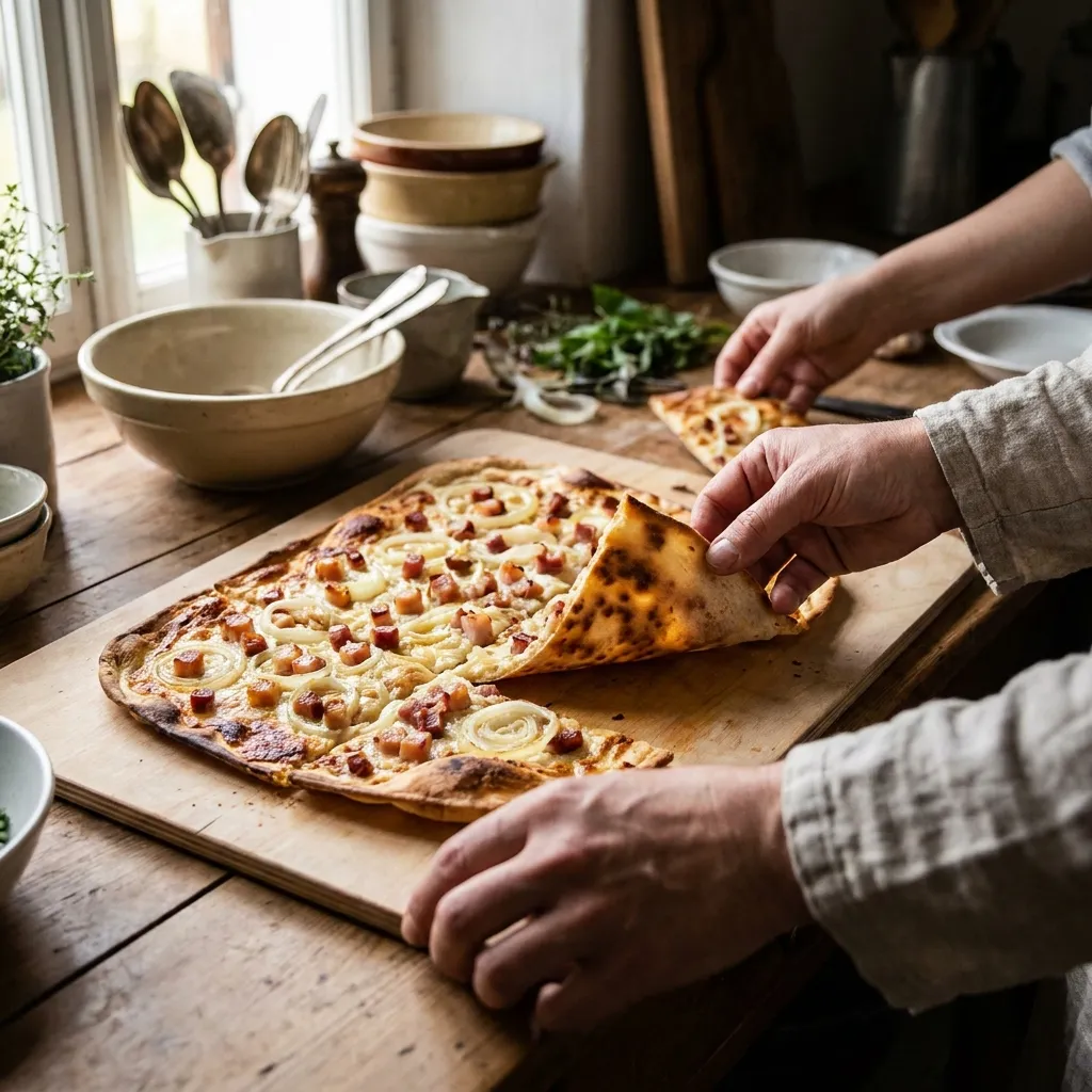Flammkuchen klassisch